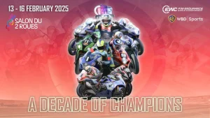 EWC 冠軍齊聚 Salon du 2 Roues 展會