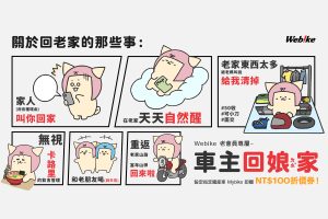 Webike 2025 年度活動:車主回娘家|100 元折價券登記送!