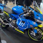 東京車展MotoGP 日本GP 特設展區:跨坐體驗小椋藍配色Aprilia RS660!