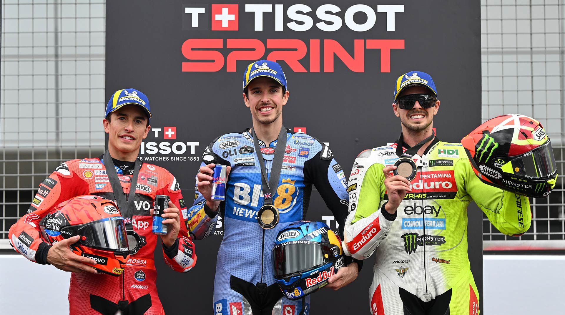 【MotoGP英國Sprint賽後分析】A.馬昆斯完美駕馭奪魁,M.馬昆斯擴大積分優勢,迪簡安東尼奧再登頒獎台