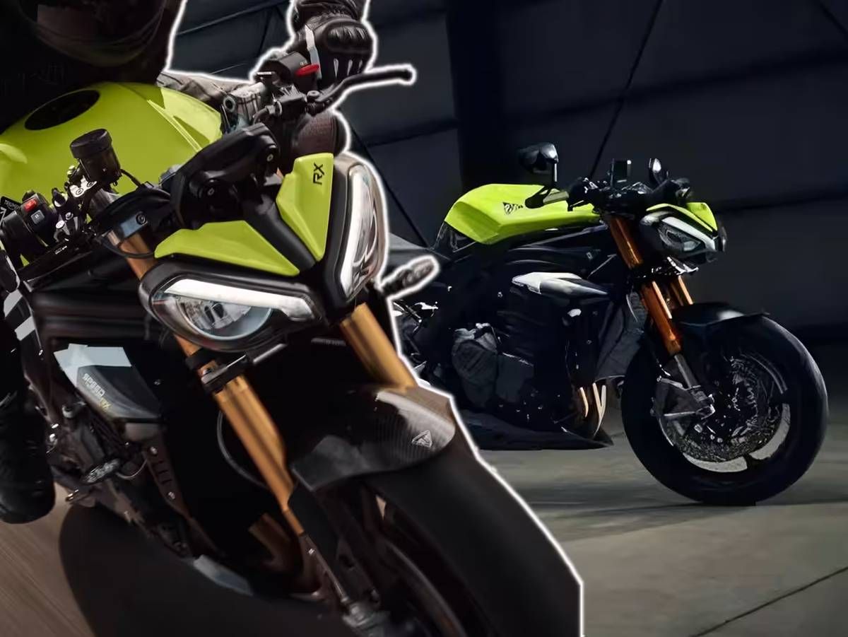 Öhlins电控悬吊、Akrapovič排气管标配,三缸猛兽Triumph SPEED TRIPLE 1200 RX限量开售
