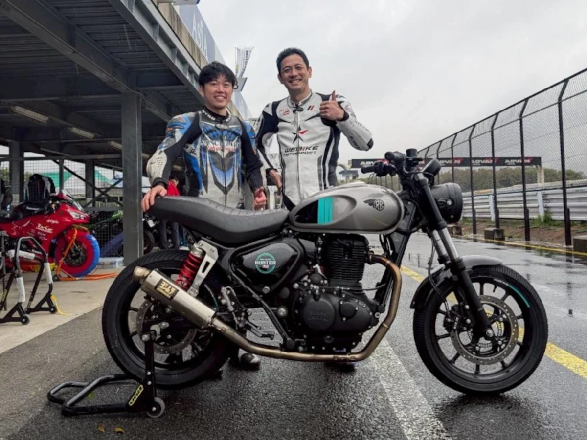 鐵馬 with βTITANIUM」開戰,Royal Enfield Hunter 350 挑戰九州 NeoClassic350 組別!