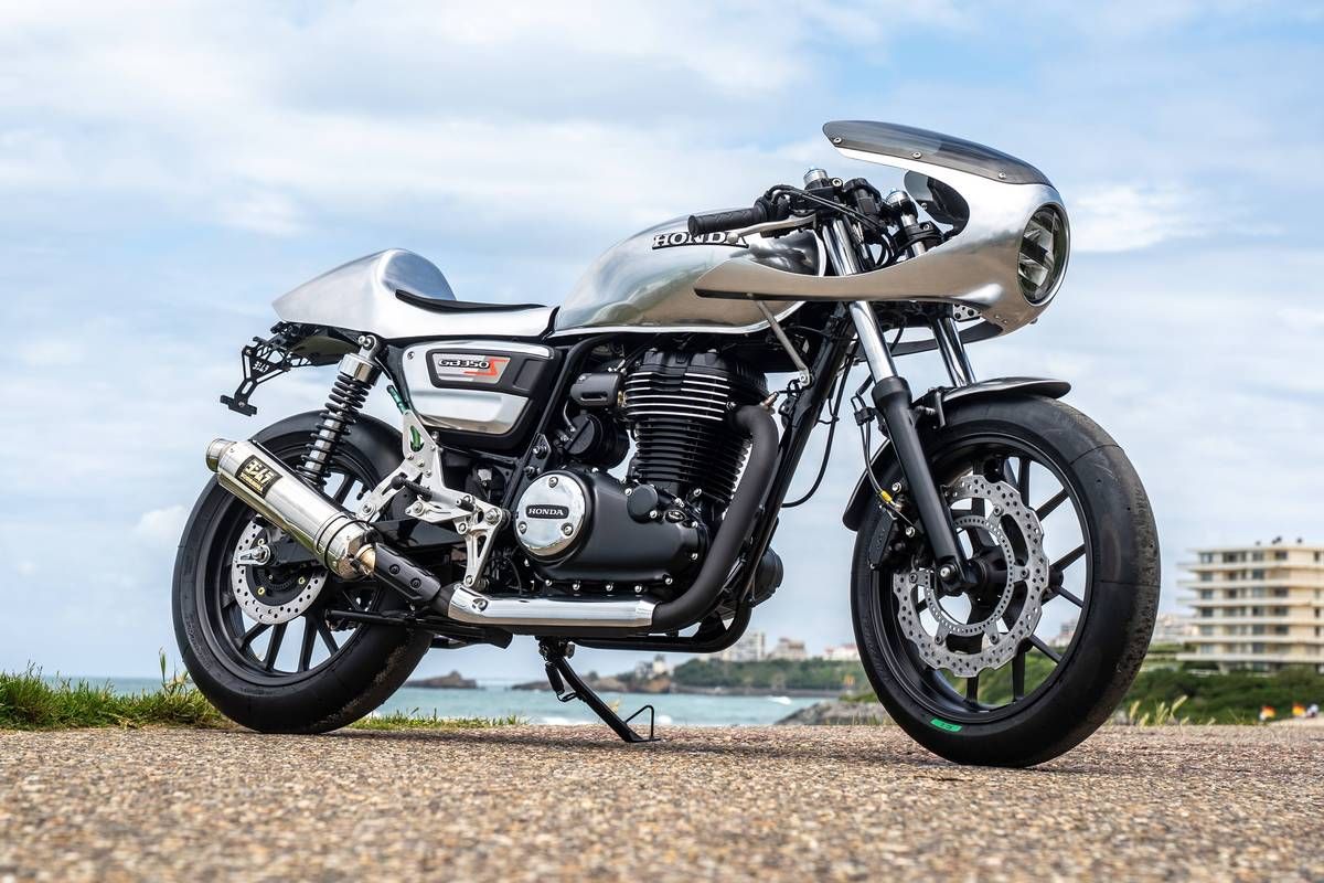 英倫純粹 Cafe Racer!Honda GB350 改裝「銀色子彈」閃耀歐洲改裝大賽