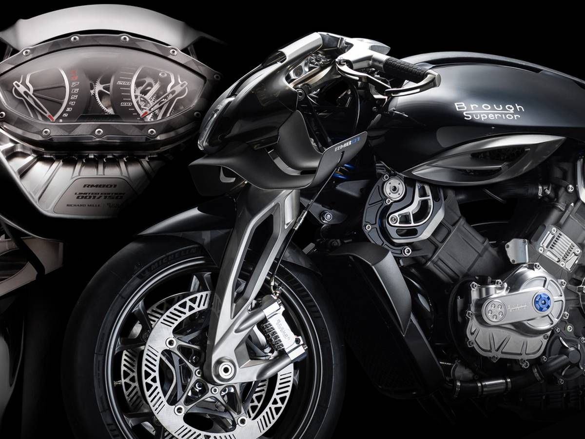 全球限量150台!Brough Superior x Richard Mille 发表百万级联名跑车 RMB01