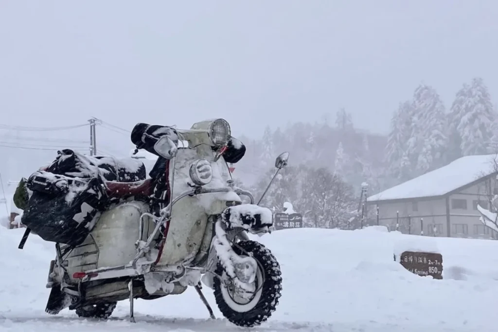 SX200在北海道零下摄氏28度的气温下运行