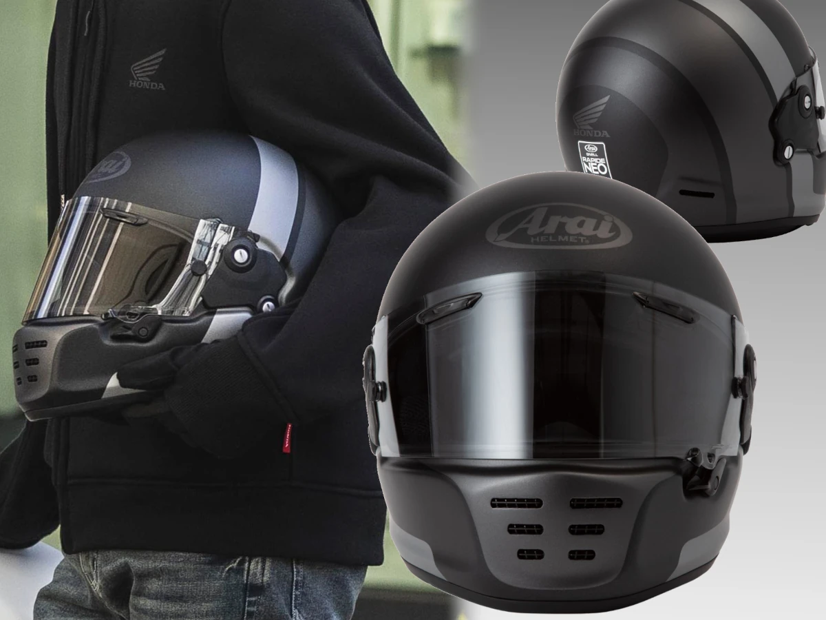 Arai×Honda 聯名安全帽:「RAPIDE NEO Honda smart graphic」登場
