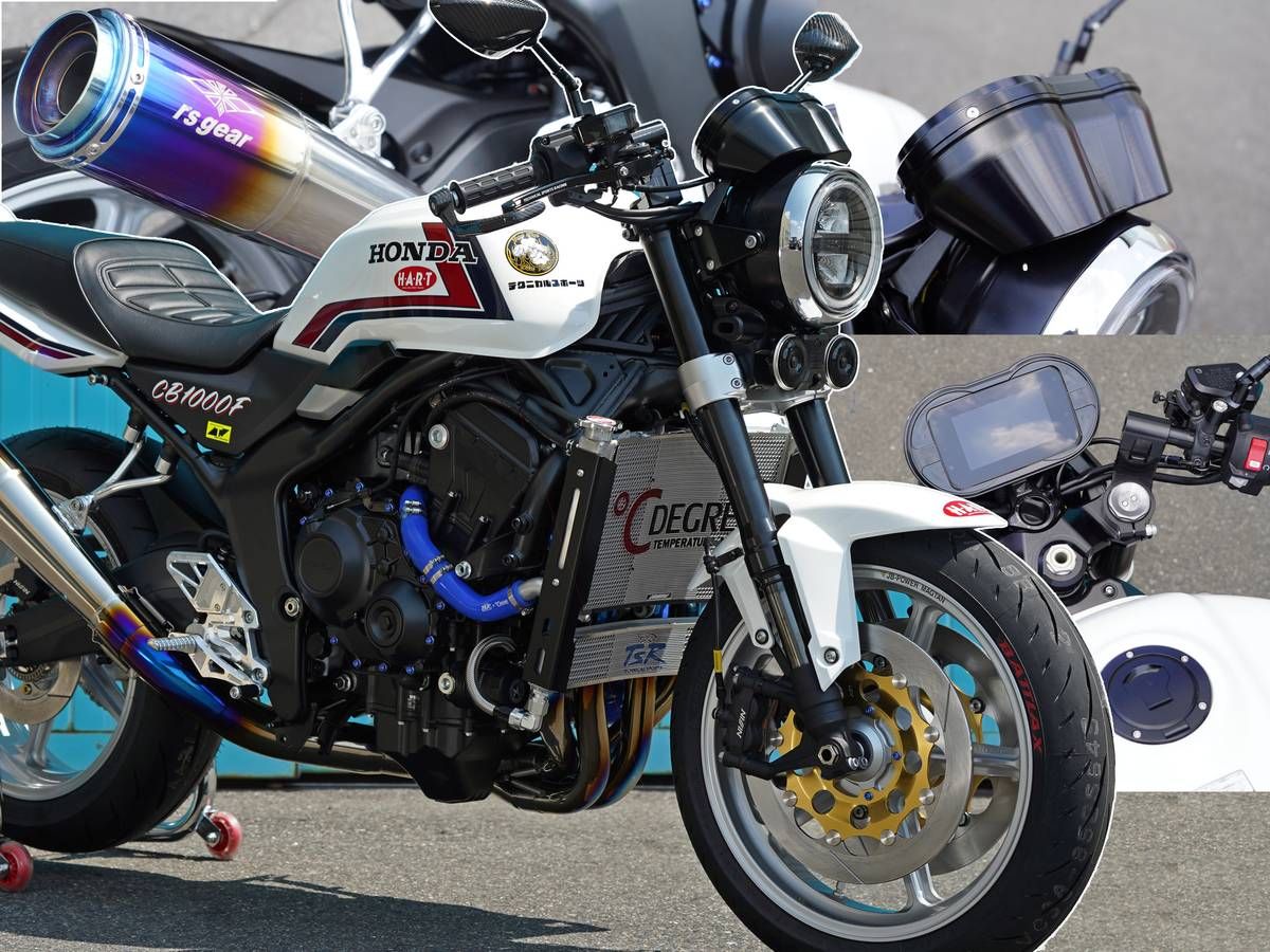 市售版還未出改裝版已登場!r’s gear x TSR 聯名Honda CB1000F 現身鈴鹿