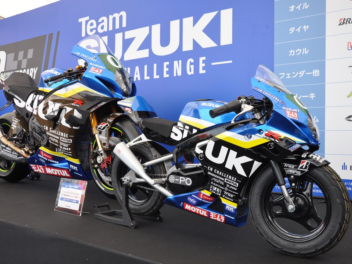 迷你版 GSX-R1000R！Suzuki 鈴鹿展區出現超精緻電動複製品