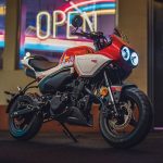 具有80年代風格的CFMoto XO Papio Racer帶來了時光倒流的城市氛圍