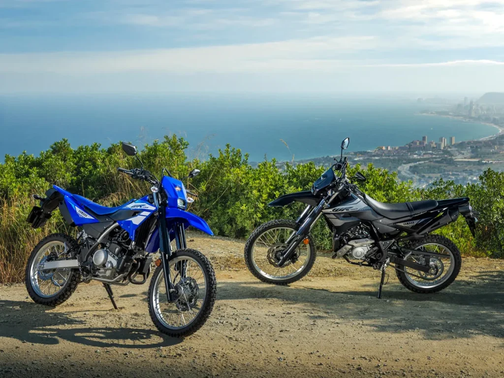 2026 WR125R 採用全新的頭燈罩設計，有兩種顏色可供選擇