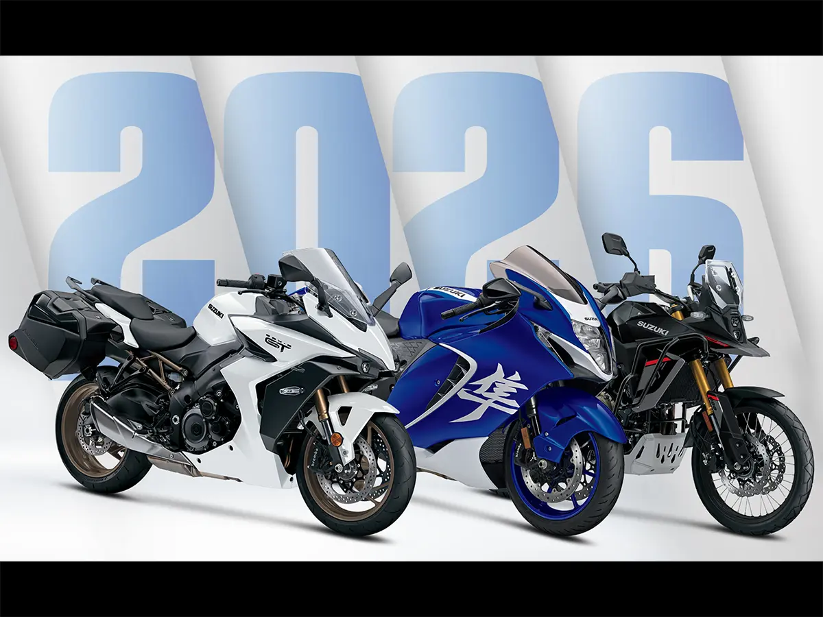SUZUKI 2026 第二波新车阵容发表！GSX-R 40周年纪念版与全新 DR-Z4S+ 领军