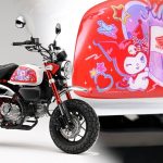 HONDA x SANRIO 推出「KUROMI」聯名車款!Monkey 125 專用油箱側蓋登場