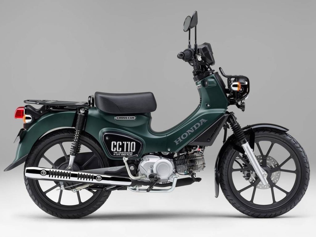 Cross Cub 110 Lite(2026)Matte Armored Green Metallic(消光装甲绿金属色)