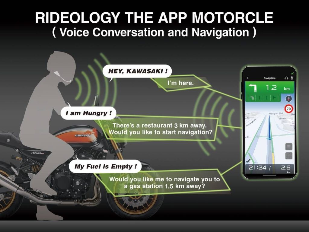 採用了一種新的智慧型手機連接系統，用戶可以在智慧型手機上查看自行車資訊並取得日誌