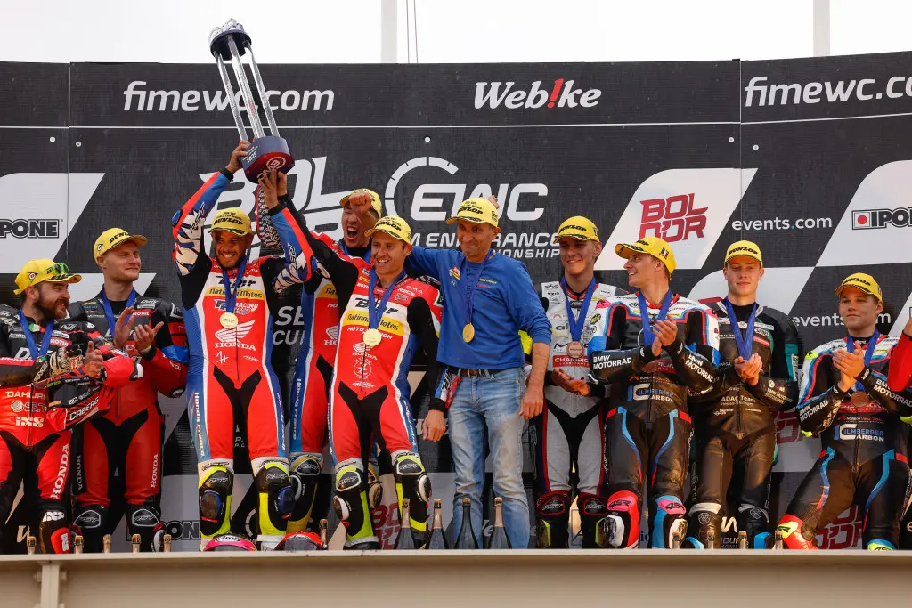 臨時參賽的決定讓National Motos Honda FMA奪得第二次EWC Superstock組別冠軍