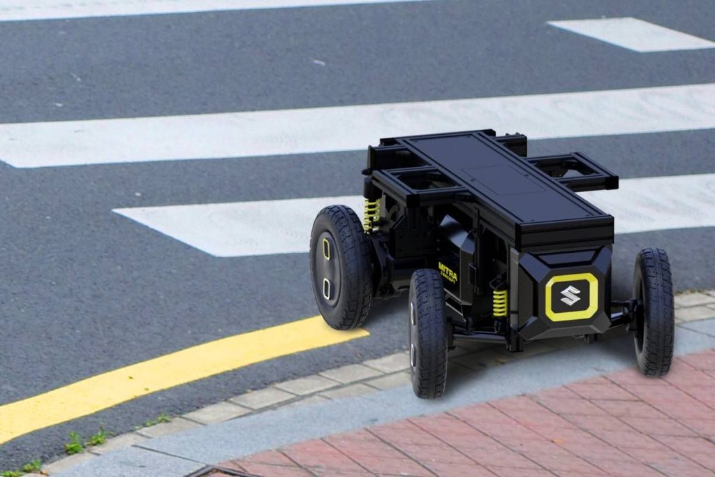 「MITRA CONCEPT」是一款有望作為機器人驅動基礎而廣泛應用的四輪車型。