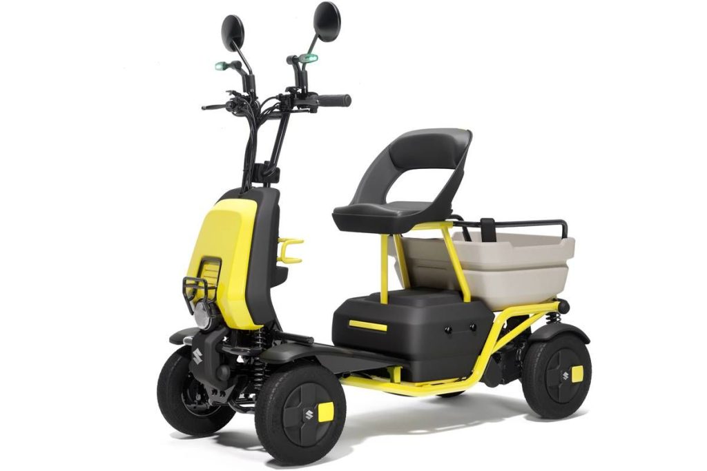 SUZURIDE 2。四輪單人移動概念車。