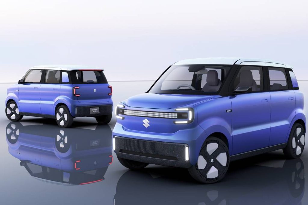 輕型 EV電動車「Vision e-Sky」，以簡潔和高度實用性為目標，全球首度公開車型。 