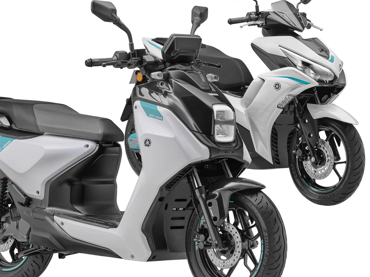 Yamaha 发表 AEROX E 与 EC-06：两款面向印度市场的全新电动速克达亮相