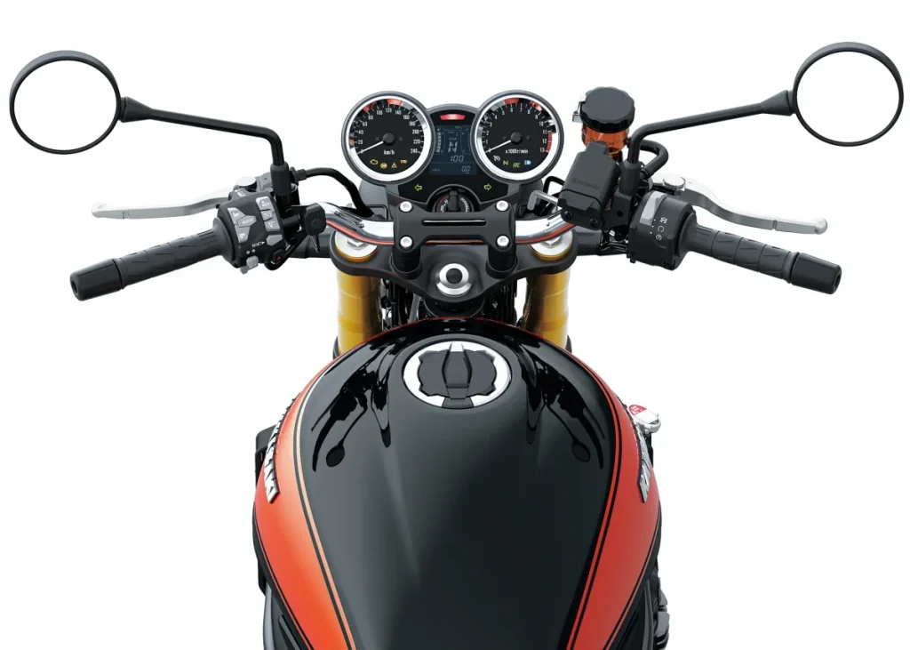 Z系列腕錶在兩個模擬顯示器的中央配備了一塊單色倒置液晶面板。它還新增了智慧型手機連接功能,可以將手機和電子郵件通知顯示在儀錶板上。然而,導航系統似乎無法在儀錶板上顯示