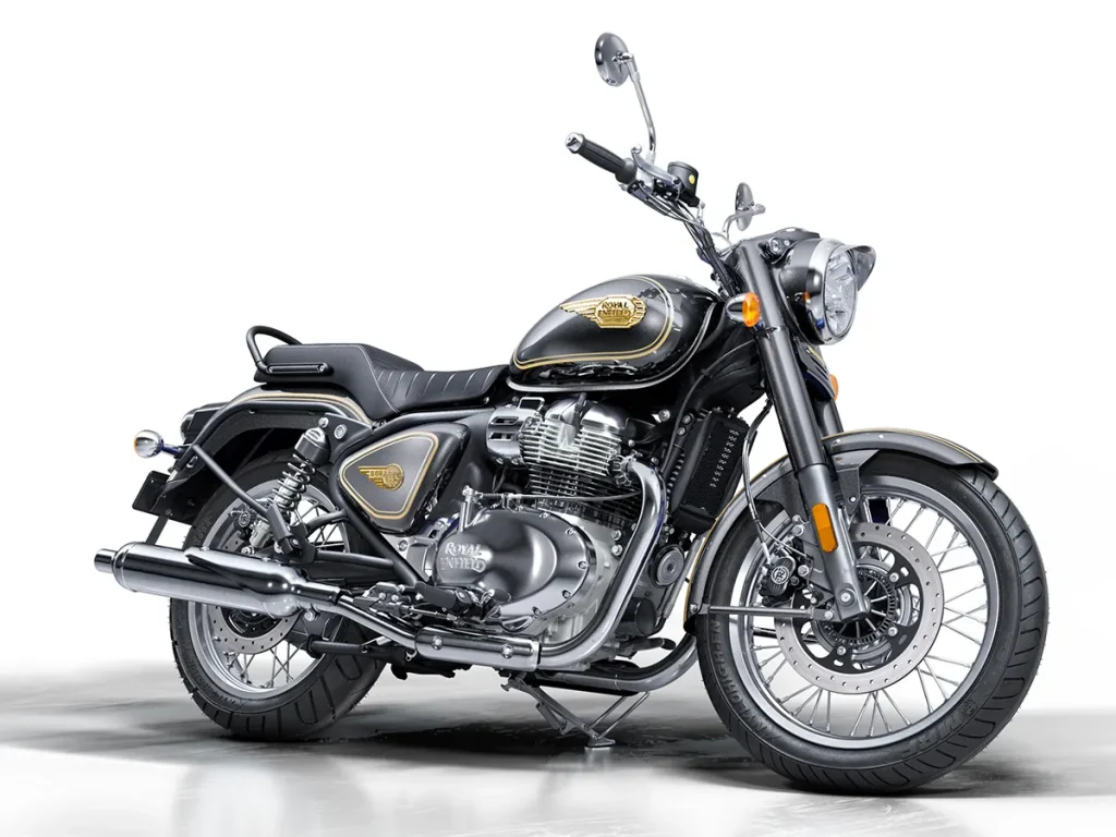 虽然采用前后碟煞配置,但油箱、引擎、排气系统等部位依旧呈现跨时代的经典风格。