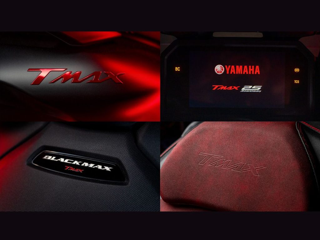 車側 3D 立體徽飾採紅色設計,儀表也加入專屬開機動畫。中央龍骨部位同樣配置專屬徽章,座椅背面則壓印車型字樣。