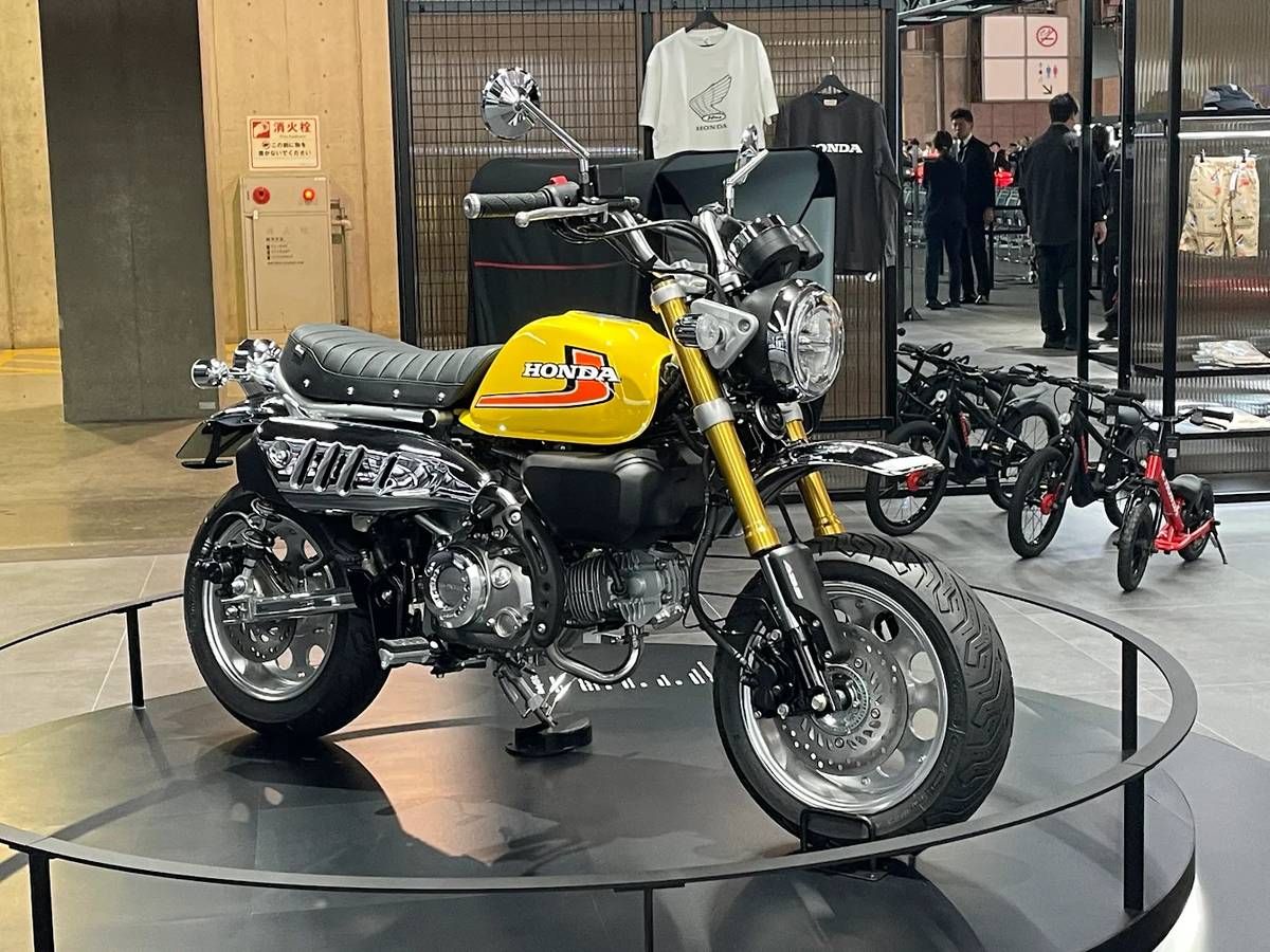 明年的 Monkey 125 就是它！？ 70 年代風格的改裝概念車帥氣登場【Mobility Show 2025】