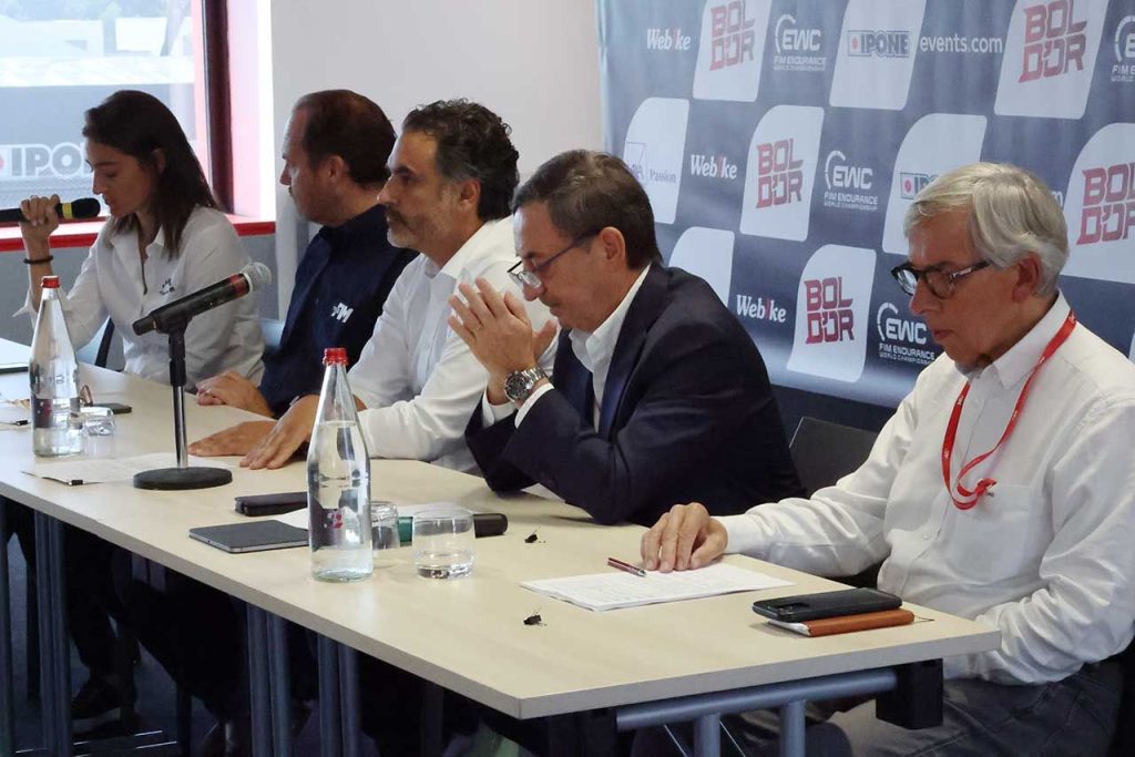 舊推廣商舉行之記者會／2025 EWC 第4站波爾多24耐 ©T.Yamaguchi