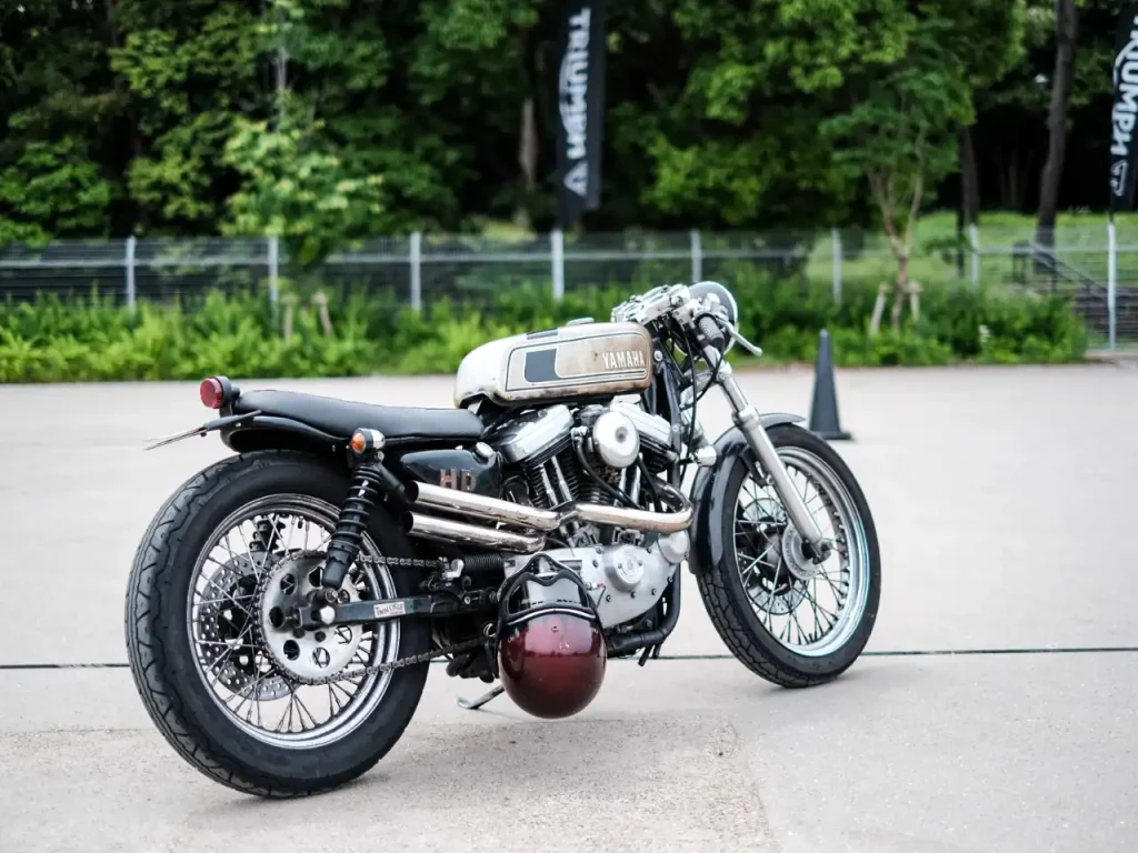 矢野先生的代表作!搭載 YAMAHA(RD50)油箱的 Sportster(通稱:山哈雷/Yamaharley)