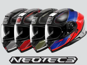 SHOEI NEOTEC 3 推出 SHARPEN 新彩繪｜可掀式安全帽注入運動風格
