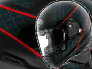 Arai RAPIDE-NEO KADOYA 联名安全帽（头盔）｜2026 年 1 月日本开卖，格纹缝线经典复刻