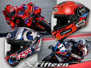 SHOEI X-Fifteen 2025 冠軍復刻齊發｜MARQUEZ 9 與 TOPRAK 彩繪同步登場