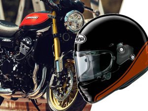 Z900RS SE 2026 配色同步｜Arai 火之玉 RAPIDE NEO 日本限定聯名帽公開