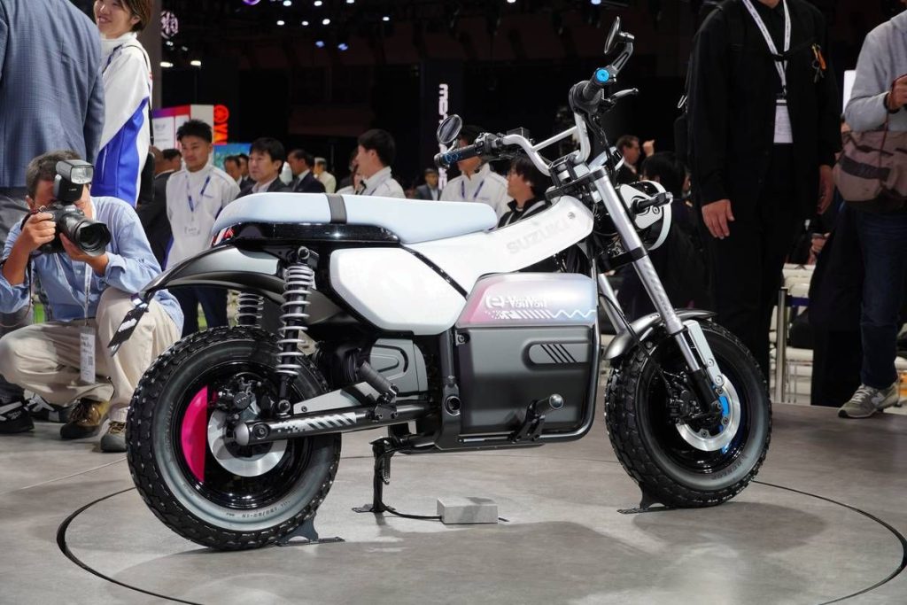 雖然目前仍屬於概念車型，暫時無法實際騎乘，但其動力單元是沿用自「e-Address」的成熟可靠組件。