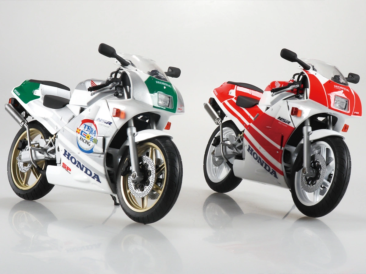 Honda NSR250R ’89（MC18）1/12 完成品模型｜Aoshima／青島 SKYNET 新增兩款配色，預購開跑・2026 發售