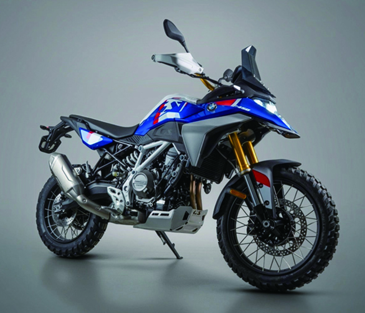 BMW在首次展示概念车仅一年后，便正式发表量产版F450GS历奇车款