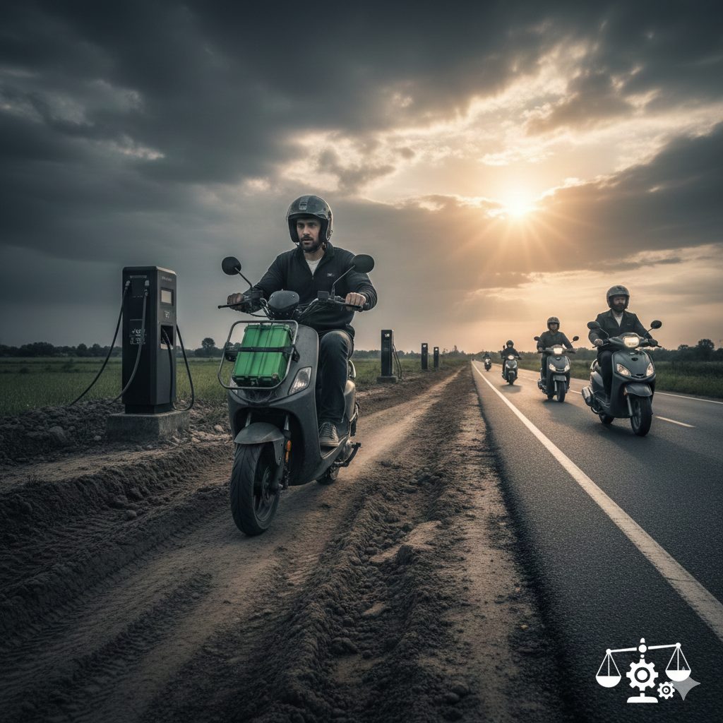 AI图：二轮电动化的现实考验