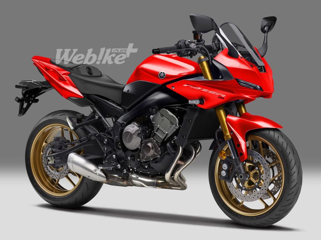 配色提案 2:半整流罩的塗裝面積較小,即使採用單色也不顯單調。先來一款充滿運動感的熱血紅!