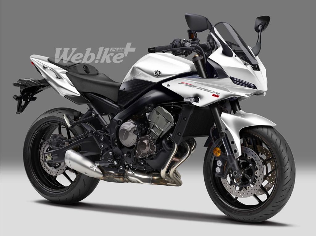 配色提案 3:Yamaha 招牌的端莊白色,搭配全黑化底盤,呈現洗鍊的單色調質感。