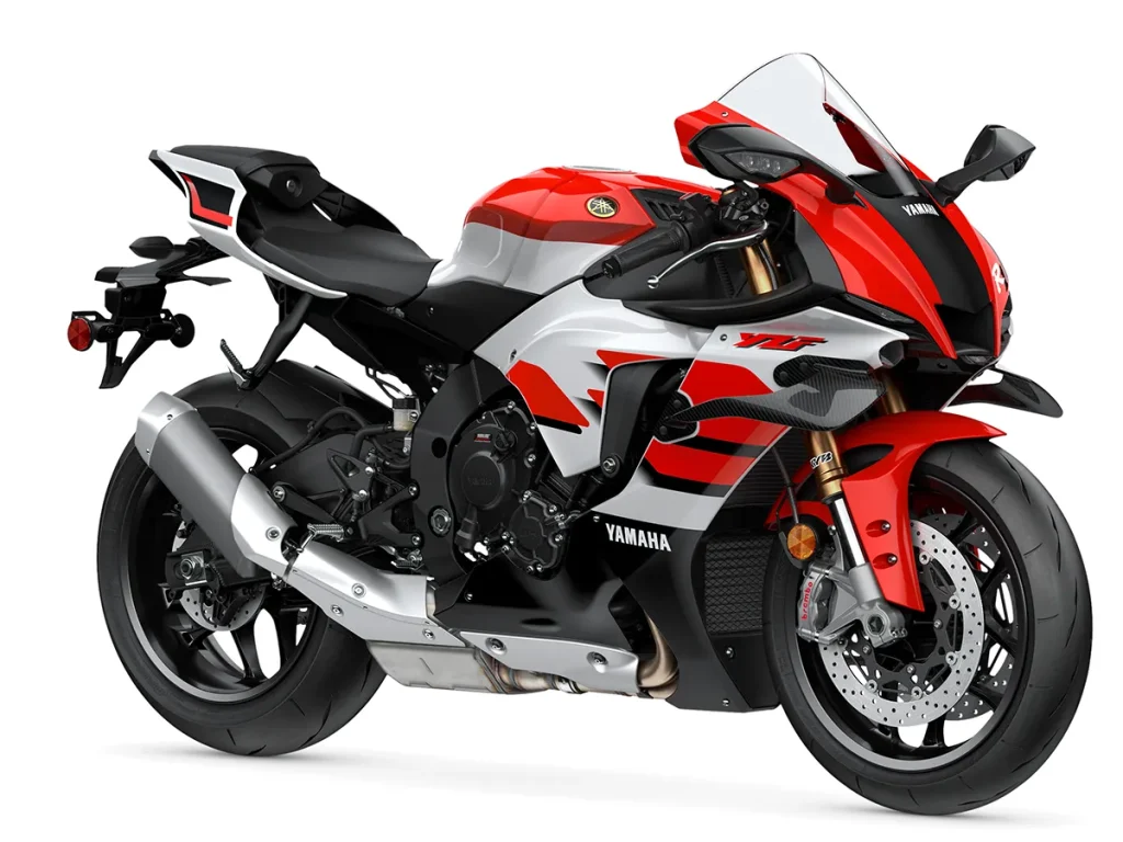 以持续于日本国内贩售的2026年款“YZF-R1”为基础打造的“70周年纪念版”。