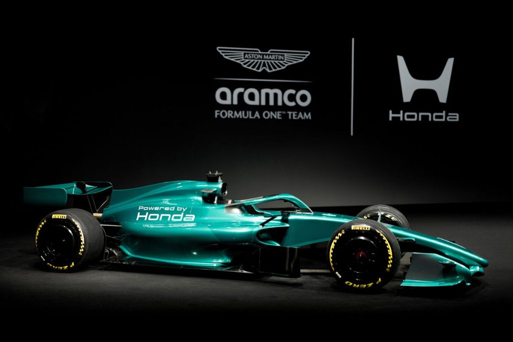 合作伙伴“Aston Martin Aramco Formula One Team”。