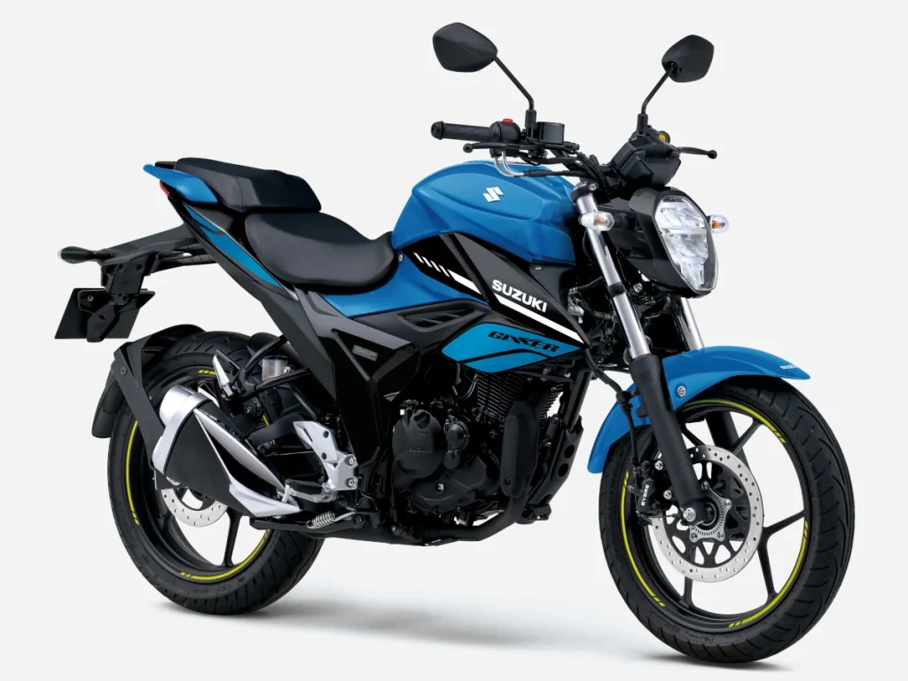 SUZUKI Gixxer 150 玻璃閃亮黑 / 海神藍金屬色