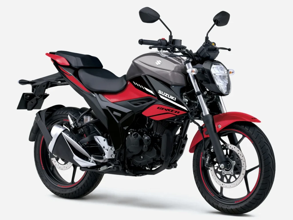 SUZUKI Gixxer 150 奧特金屬灰 / 珍珠米拉紅