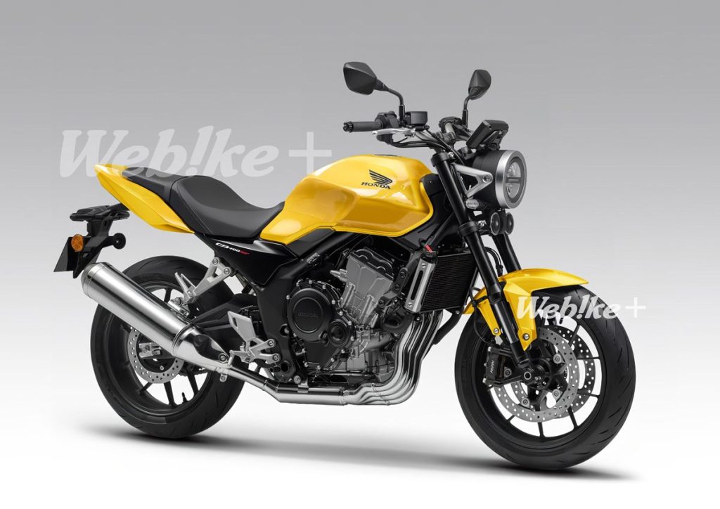Honda-CB400SF-NC31-經典黃色復刻配色-CG