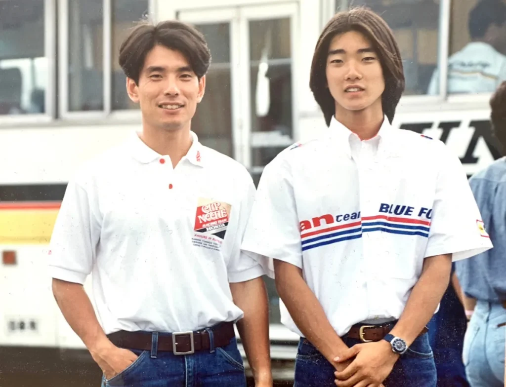 TRICK STAR 代表鶴田竜二與阿部典史 Norick Abe 的 1993 年青澀合照 - 連載 #11