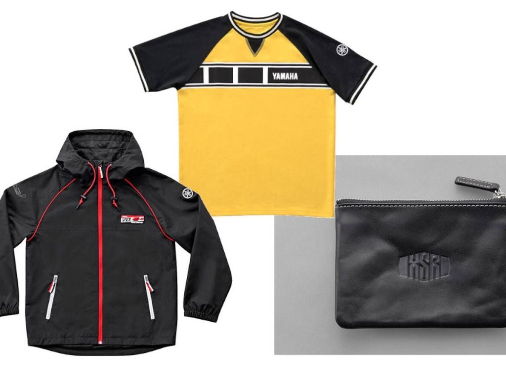 Yamaha 70 週年紀念精品：XSR900GP US Inter Color 經典黃配色服飾周邊