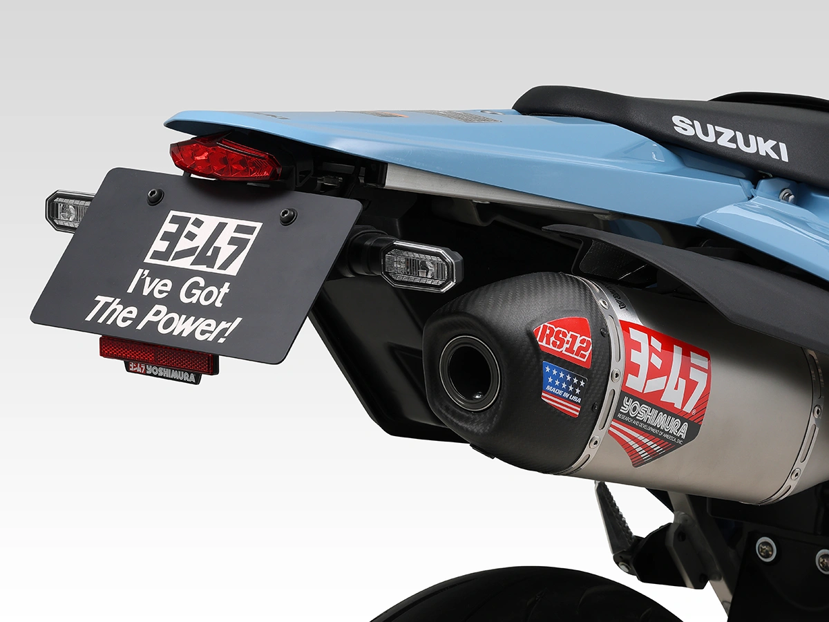 Yoshimura DR-Z4S／DR-Z4SM 专用短牌架无土除套件｜Fenderless KIT 轻量化改装