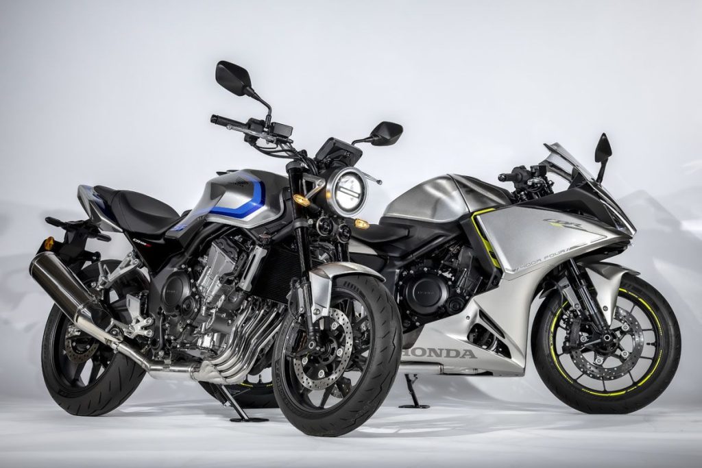 CB400SF 概念車是同系列車型，與 CB400SF 共享許多基本部件，例如引擎和底盤