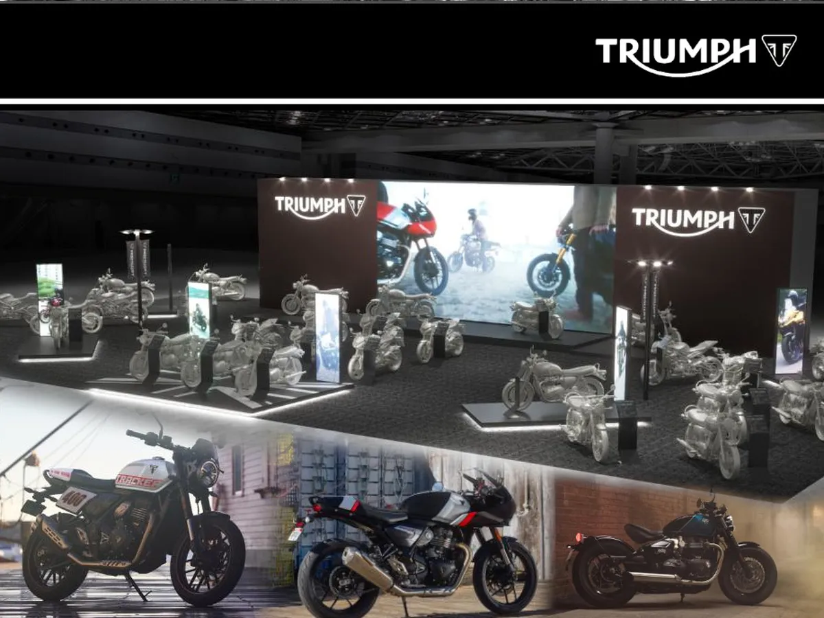 Triumph 震撼进军 2026 东京摩托车展！史上最大 400 ㎡ 展区，Thruxton 400 / Tracker 400 日本首度亮相！