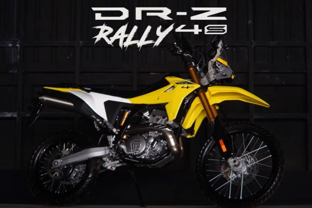 Suzuki DR-Z RALLY 4S 拉力風格外觀(泰國官方公開)